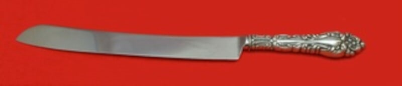 Amston Sterling Silver Wedding Cake Knife Athene Crescendo 12 Inch (1 of 2)