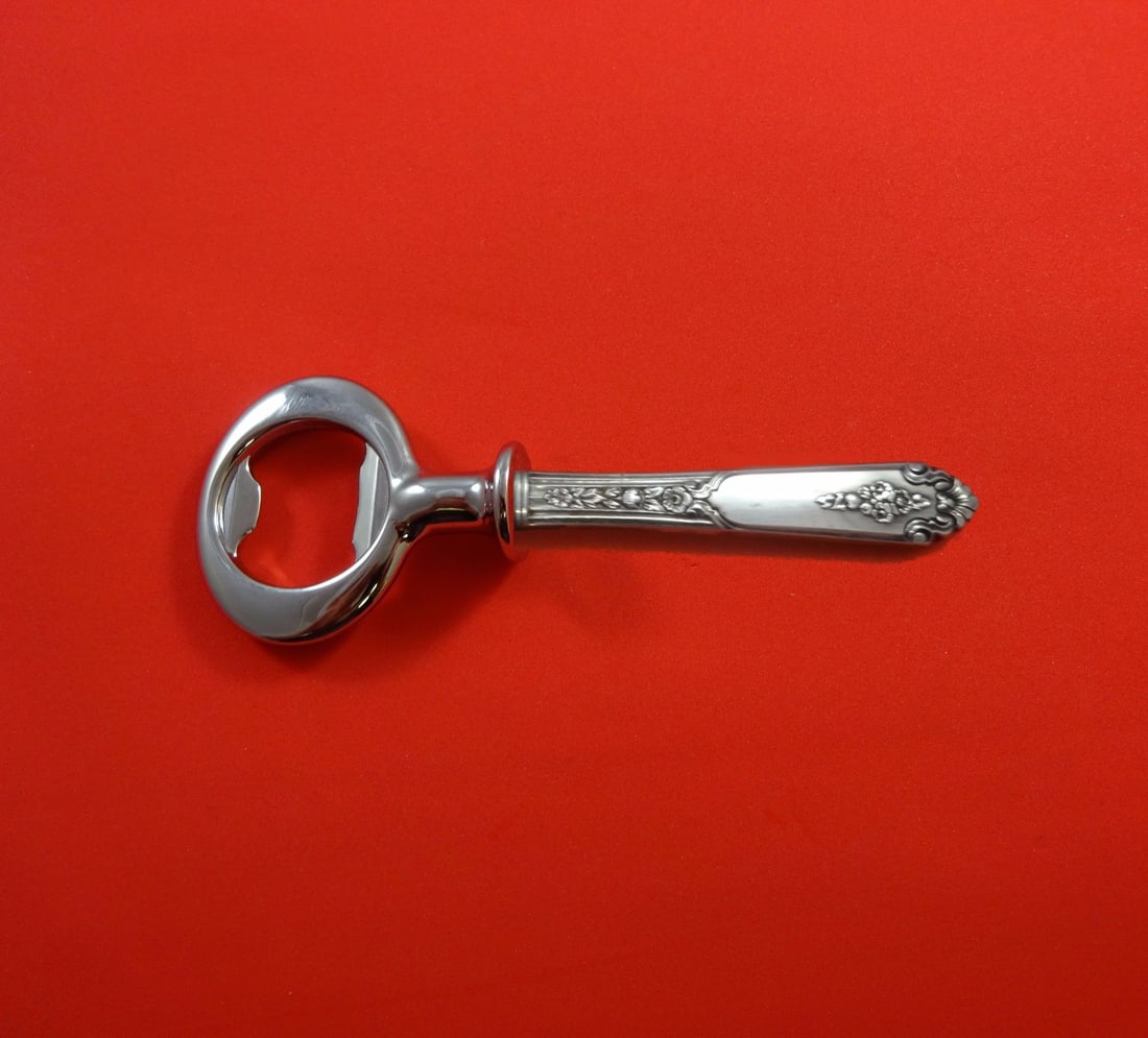 Royal Crest Promise Sterling Silver Custom Bottle Opener 6" (1 of 1)