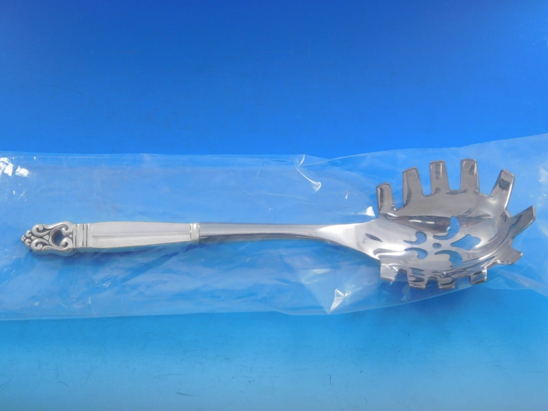 Custom International Sterling Silver Pasta Server Royal Danish 10 5/8" (1 of 4)