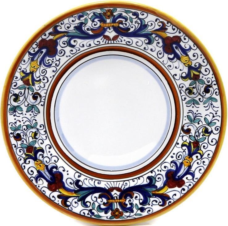Ricco Deruta Italian Bread Plate 7 Inch Vintage Style (1 of 7)