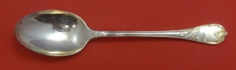 Christofle Marly Silverplate 10 Inch Vegetable Serving Spoon (1 of 2)