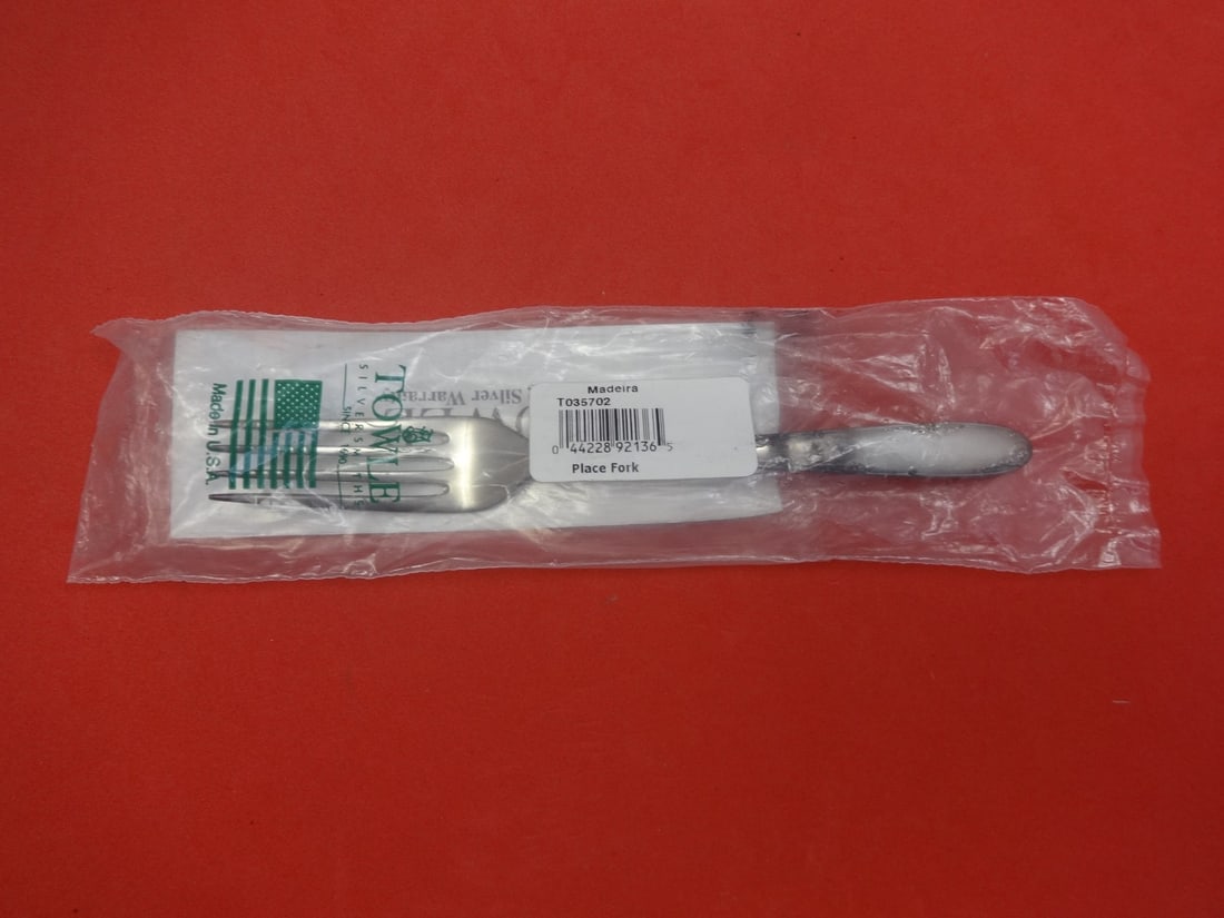 Towle Madeira Sterling Silver Fork 7 3/8 New Heirloom Collection (1 of 2)