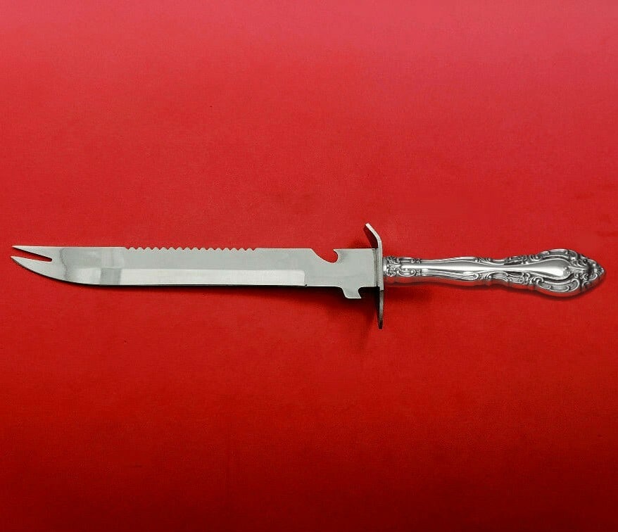 Alvin Vivaldi Sterling Silver Ham Slice Knife 11.5 Custom Made (1 of 3)