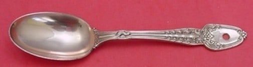 Rare Tiffany & Co. Broom Corn Sterling Silver Soup Spoon One-of-a-Kind: Rare Tiffany & Co. Broom Corn Sterling Silver Soup Spoon One-of-a-Kind This exquisite Broom Corn Place Soup Spoon from Tiffany & Co. is a rare, one-of-a-kind copper sample piece dating back to 1850-18