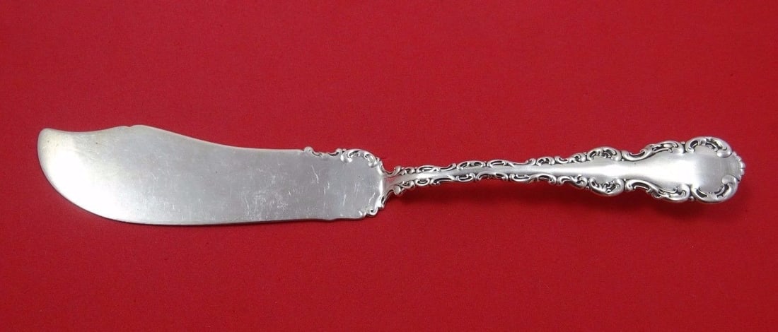 Whiting Louis XV Sterling Silver Master Butter Knife 7 3/4" (1 of 1)
