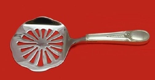 Blackinton Flowered Antique Sterling Silver Tomato Server 8 Inch Custom (1 of 1)