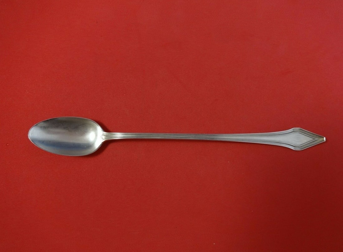 Gorham Clermont Sterling Silver Iced Tea Spoon 8.25 inches (1 of 2)
