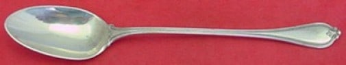 Towle Old Newbury Sterling Silver Parfait Spoon 6.25 Inches: Towle Old Newbury Sterling Silver Parfait Spoon 6.25 Inches This exquisite parfait spoon from the Old Newbury pattern by Towle is crafted from high-quality sterling silver. Measuring 6 1/4 inches, it