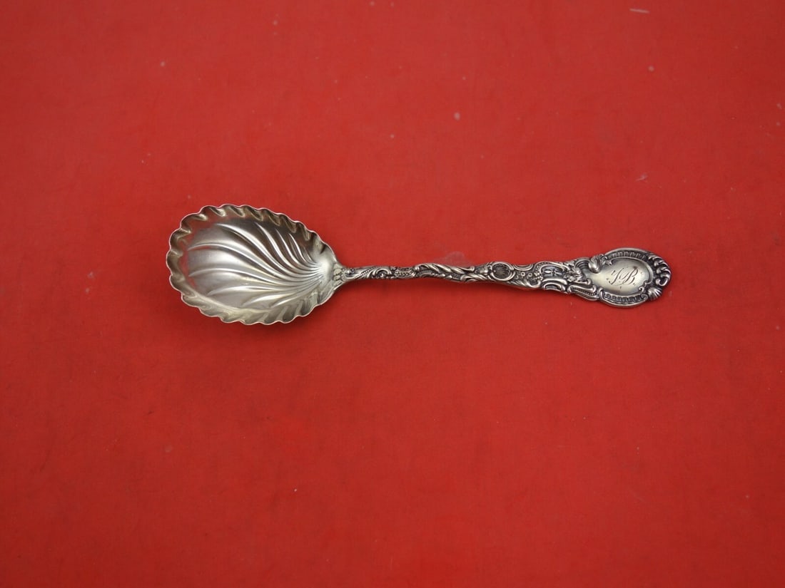 Durgin Louis XV Sterling Silver Sugar Spoon Vintage 5.5 Inch (1 of 2)