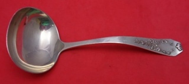 Whiting Madam Jumel Sterling Silver Gravy Ladle 7 1/8 Antique Serving (1 of 2)