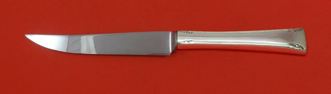 International Sterling Silver Serenity Custom Steak Knife 8 1/2 Inch (1 of 2)