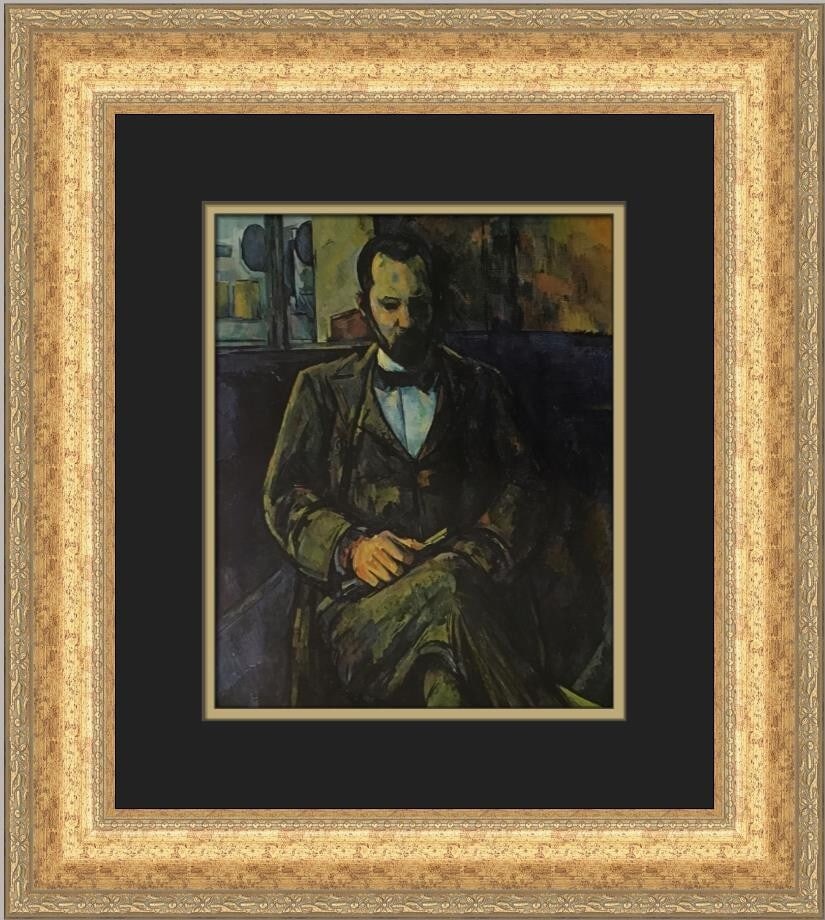 Paul Cezanne Portrait of Ambrose Vollard Custom Framed Art Print 1979 (1 of 2)