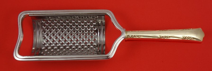 Gorham Greenbrier Sterling Silver Custom Cheese Grater 8.5" (1 of 3)