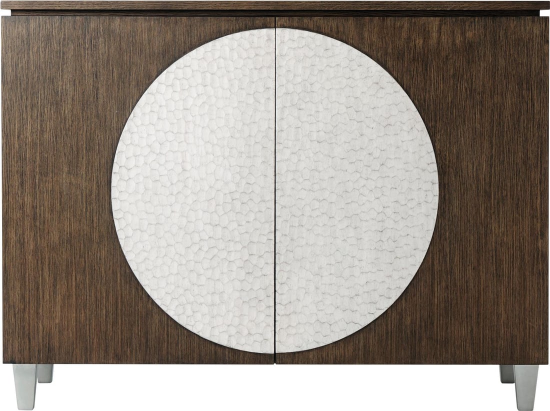 Theodore Alexander Isola Oak Veneer Cabinet with Soft-Closing Drawers (1 of 4)