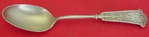 Wendt Arabesque Sterling Silver Teaspoon Goldwashed 6 Inch (1 of 1)