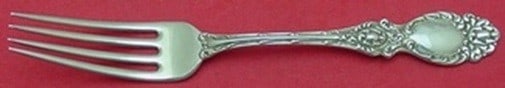 Sterling Silver Fork in Lucerne Pattern by Wallace 7 Inch (1 of 1)