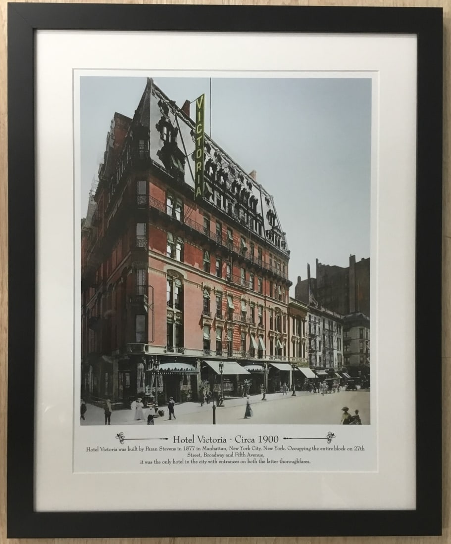 Hotel Victoria Framed Reproduction Photograph Modern Art 24x20 (1 of 2)