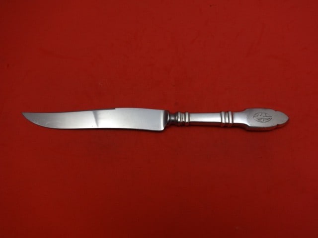 Graff W & D Robert Bruce Sterling Silver Steak Carving Knife 10 1/4" (1 of 1)