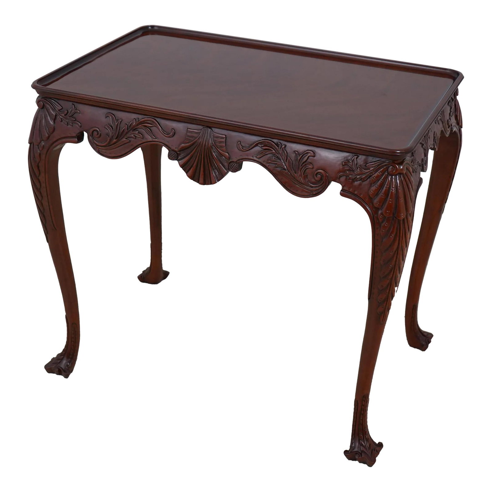 Kindel Irish Georgian Mahogany Tea Table 18th Century Design (1 of 10)