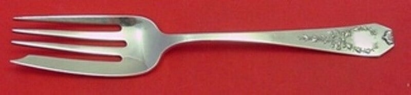 Whiting Madam Jumel Sterling Silver Cold Meat Fork 7.5" Serving Piece (1 of 2)