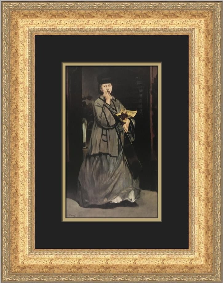 Edouard Manet The Street Singer Custom Framed Print Art (1 of 2)