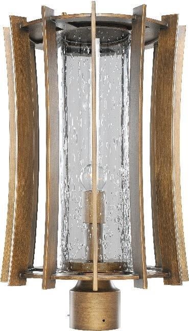 Kalco Ronan Mid Century Modern Outdoor Post Light 20H Bronze (1 of 1)