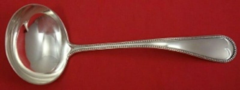 Gorham Newcastle Sterling Silver Gravy Ladle 7 1/4 Inches (1 of 2)
