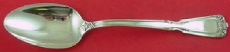 Reed and Barton Chambord Sterling Silver Serving Spoon 8 1/4" (1 of 2)
