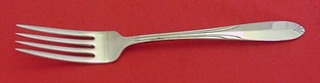 National Overture Sterling Silver Fork 7 1/4 Inch Flatware (1 of 2)