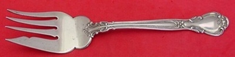 Gorham Chantilly Sterling Silver 7 Inch Cold Meat Fork (1 of 2)