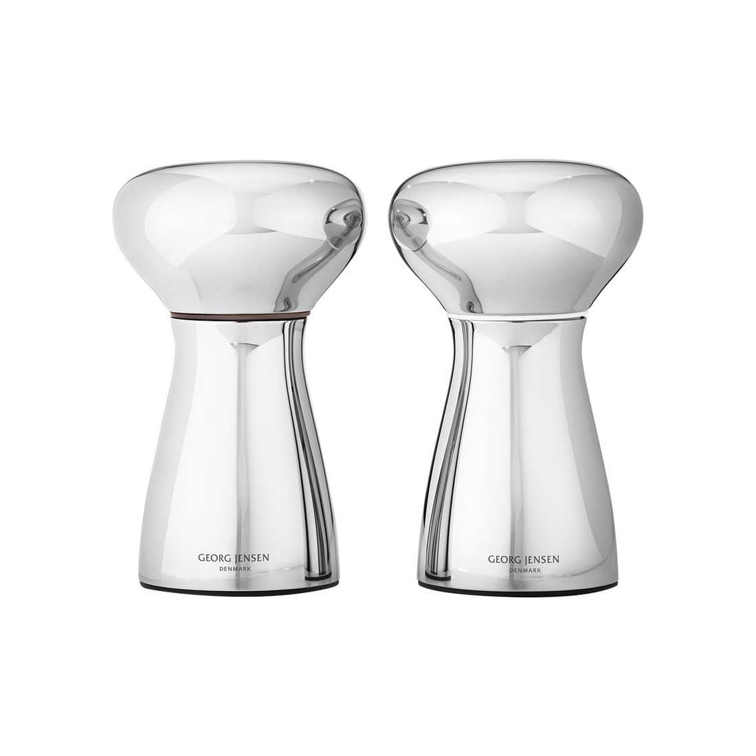 Georg Jensen Alfredo Stainless Steel Salt & Pepper Shaker Set (1 of 5)