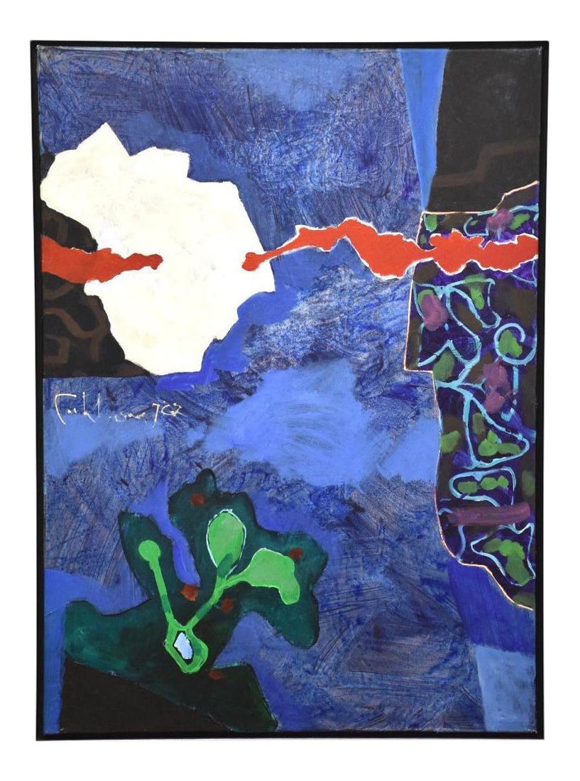 Framed Oil Painting The Enigma of Creation by Gerhard Van De Rhoer (1 of 5)