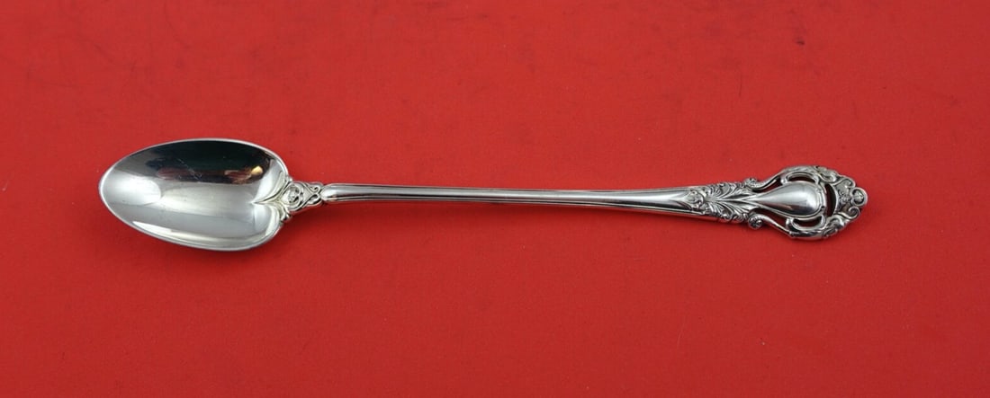 Kirk-Stieff Royal Dynasty Sterling Silver Iced Tea Spoon 7.5" (1 of 2)