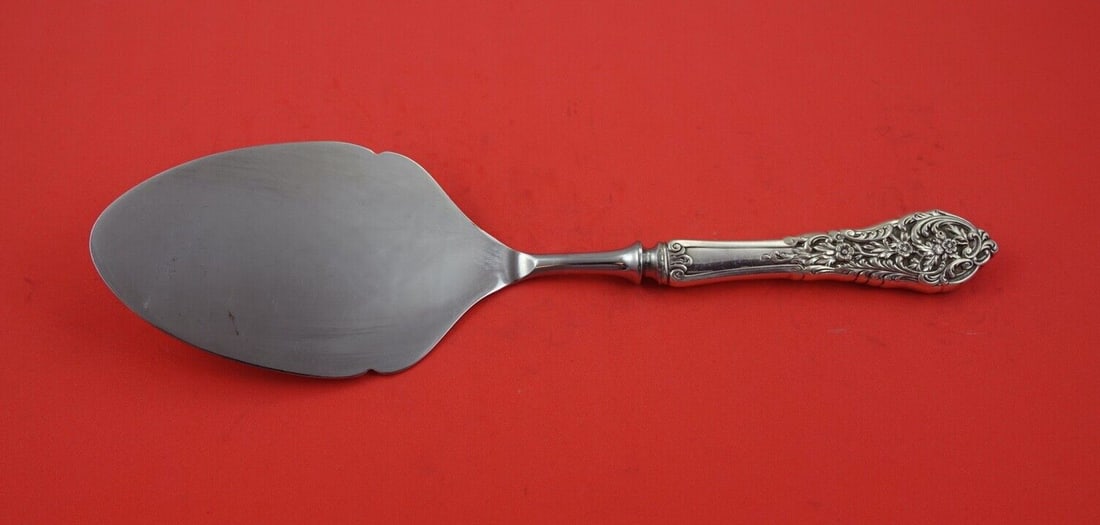 Reed and Barton Florentine Lace Sterling Silver Pastry Server 10 inch (1 of 2)
