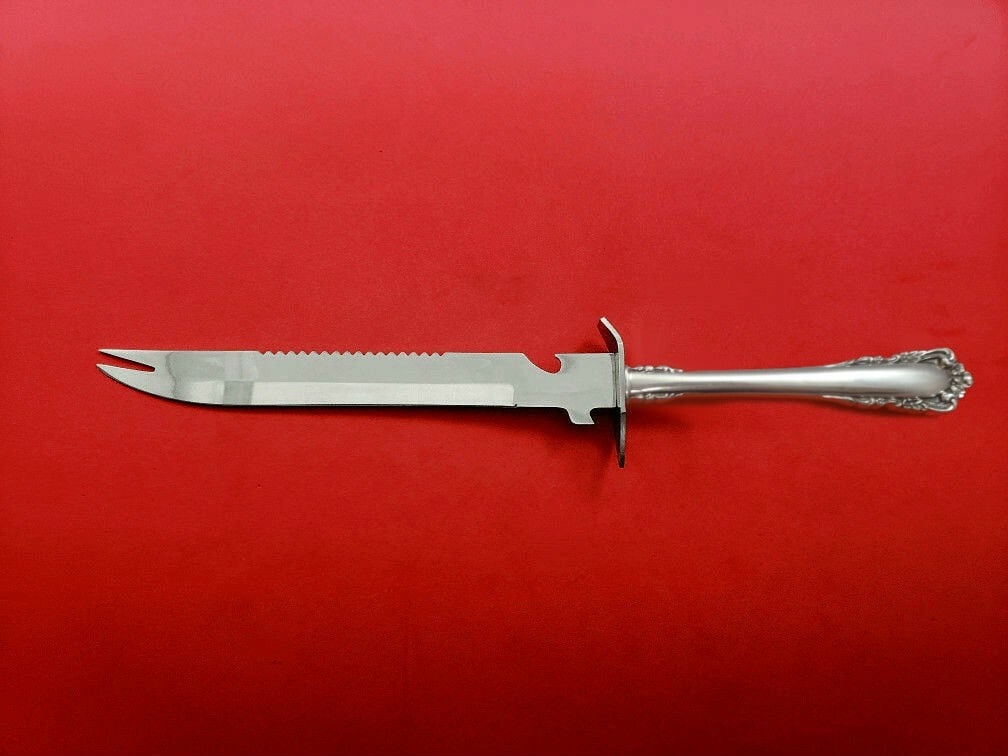 Lunt Carillon Sterling Silver Ham Slice Knife Custom 11.5" (1 of 2)