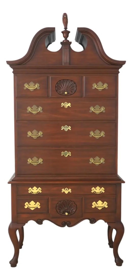 Philadelphia Style Cherry Wood Highboy by Henkel Harris Model 146 (1 of 10)