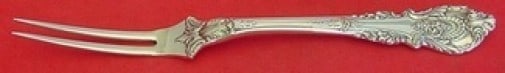 Wallace Sir Christopher Custom Made Sterling Silver Spinach Fork 7 1/4" (1 of 2)