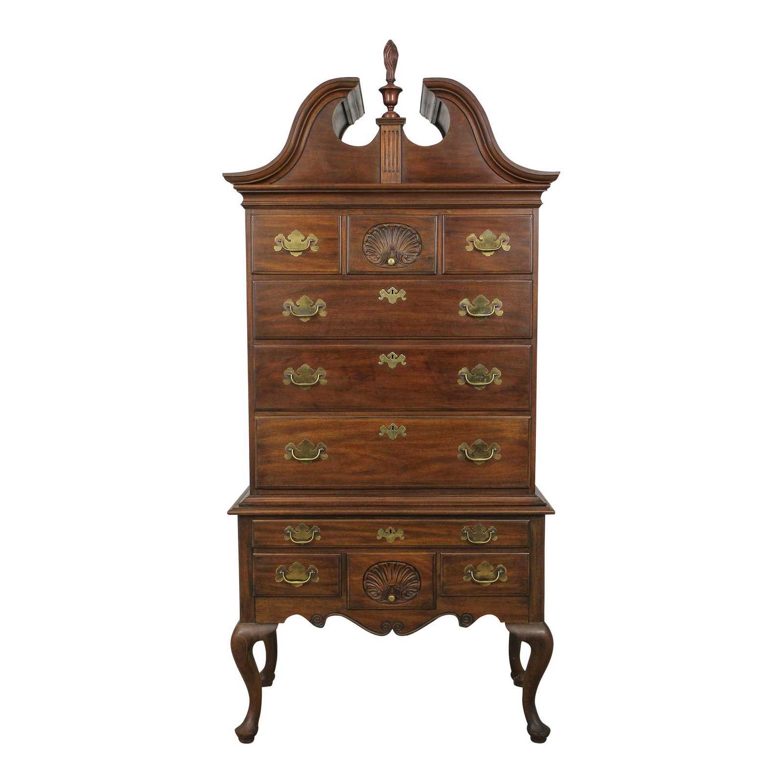 Henkel Harris Mahogany Highboy Philadelphia Quality Construction (1 of 10)