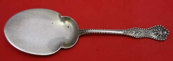 Dominick & Haff Charles II Sterling Silver Waffle Server 8 1/8 in (1 of 1)