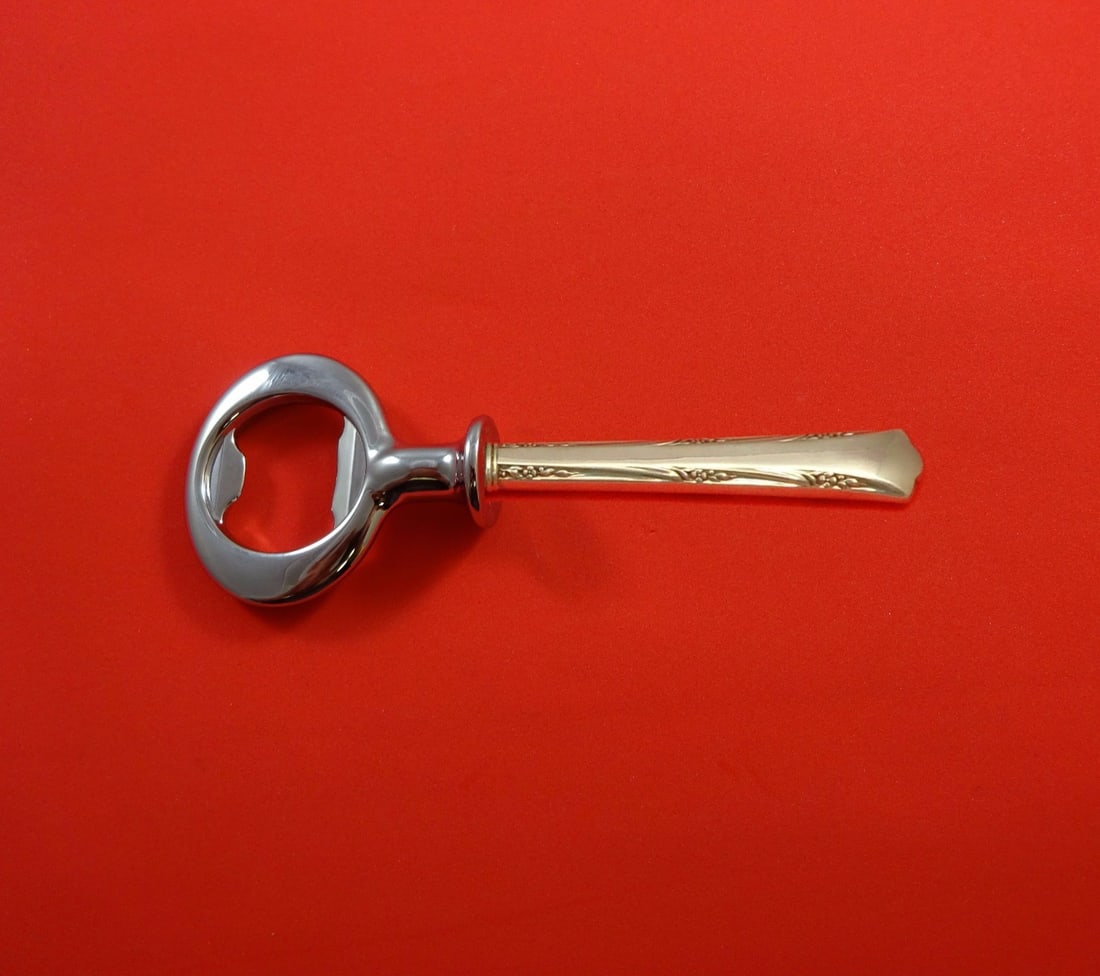 Gorham Greenbrier Sterling Silver Bottle Opener Custom Made 6 Inches (1 of 2)