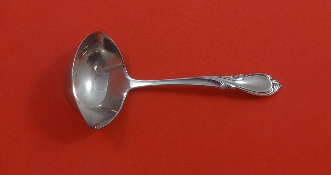 International Silver Rhapsody Sterling Silver Gravy Ladle 6.25" (1 of 2)