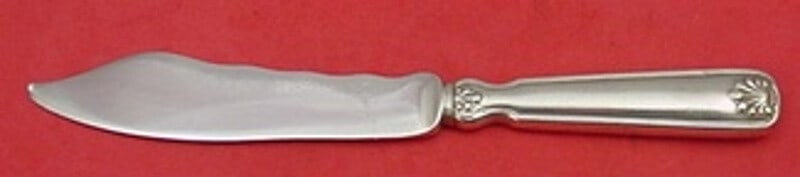 Tiffany & Co Shell and Thread Sterling Silver Fish Knife 7.5" (1 of 2)
