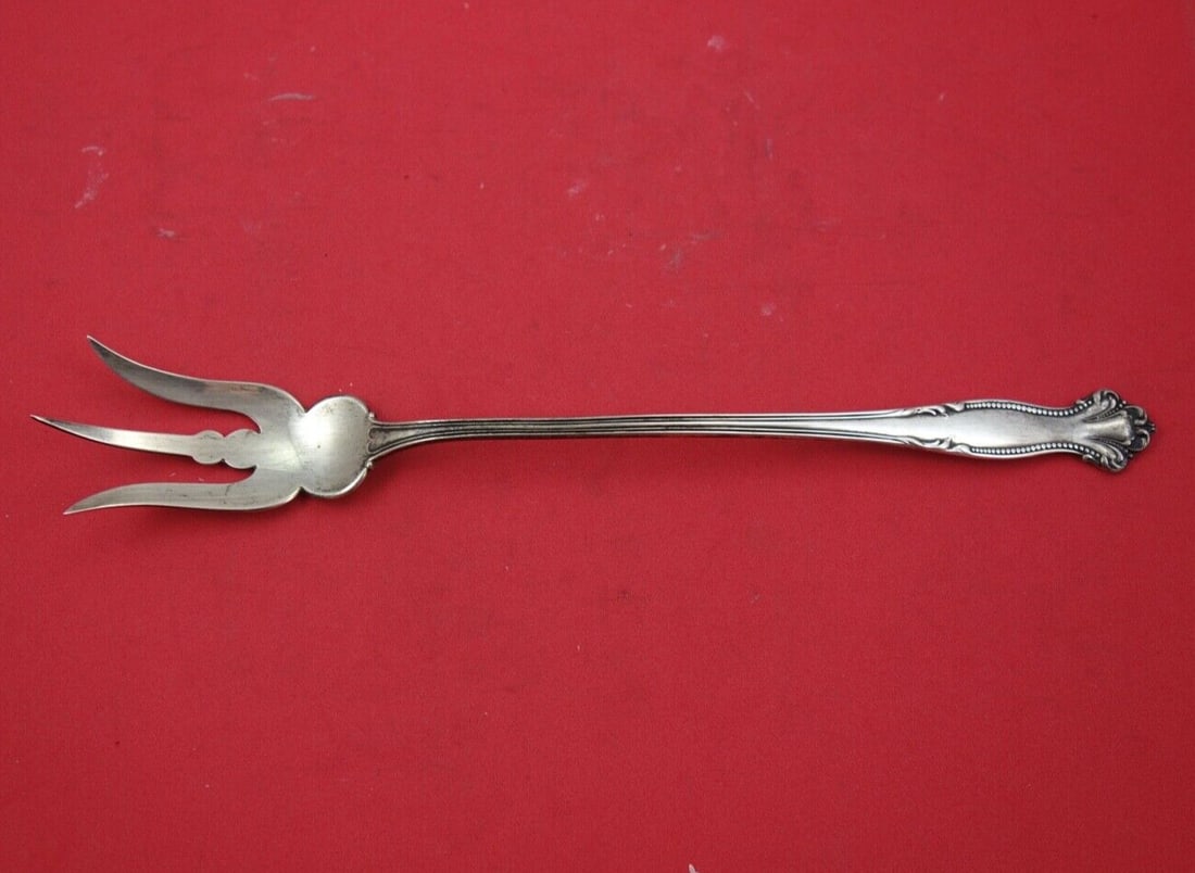 Mount Vernon Hope Sterling Silver 10 Inch Lettuce Fork (1 of 2)