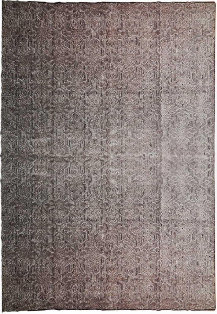 Modern Loom Knotted Viscose Rug 7'11 x 9'9 Cozy Design (1 of 6)