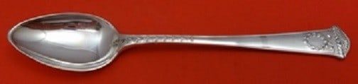 Faberge Imperial Court Sterling Silver Soup Spoon 7 1/8": Faberge Imperial Court Sterling Silver Soup Spoon 7 1/8" This exquisite place soup spoon is part of the Imperial Court pattern by Faberge, crafted from premium sterling silver. Measuring 7 1/8 inches,