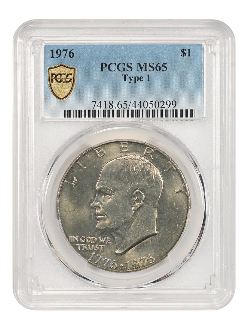 1976 Eisenhower Dollar Type 1 PCGS MS65 Philadelphia Mint (1 of 4)