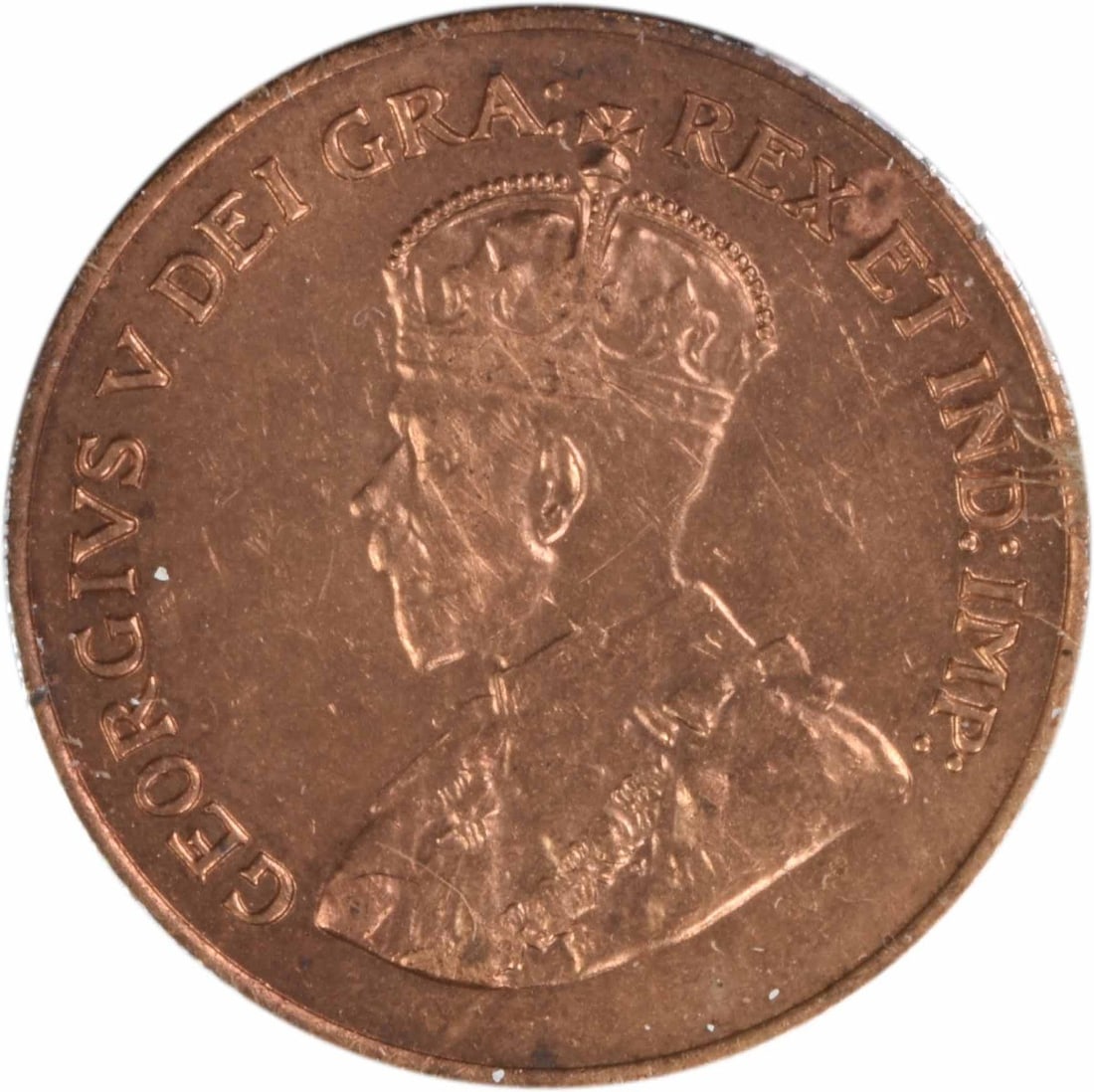 Uncertified Brilliant Uncirculated 1925 Canadian One Cent KM28 (1 of 2)