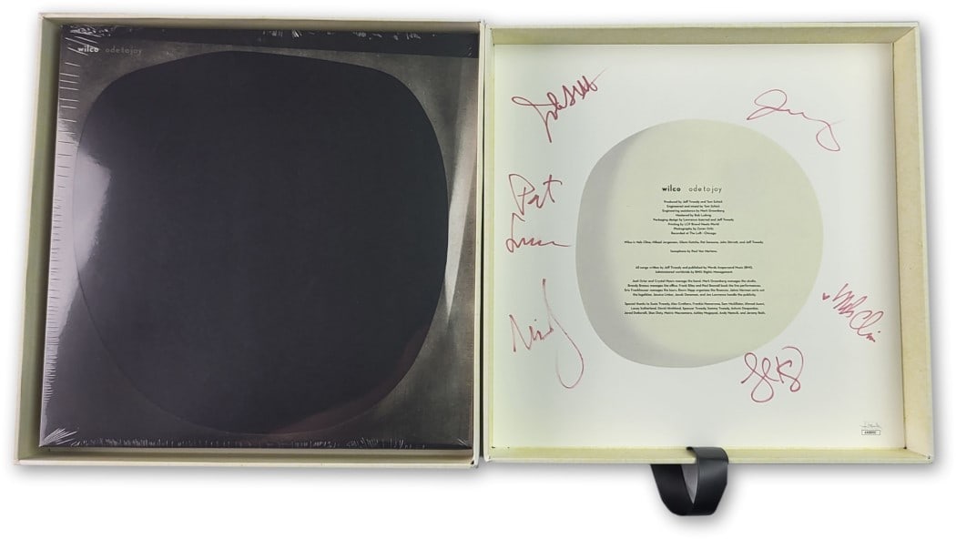 Ode to Joy Album Boxed Set Signed by All Six Wilco Members JSA Authenticated (1 of 3)