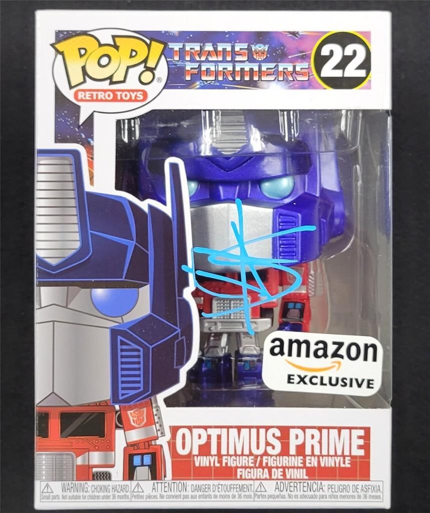 Optimus Prime Funko Pop 22 with Shia LaBeouf Beckett Authenticated Signature (1 of 8)