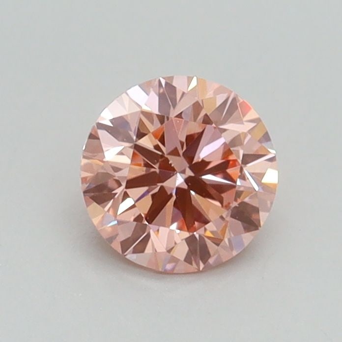Loose Diamond - ROUND 0.6ct Fancy Intense Pink VS2: Loose Diamond - ROUND 0.6ct Fancy Intense Pink VS2 Source: This is a real non-mined Diamond that has been grown in a lab Shape: ROUND Carats: 0.6 Color: Fancy Intense Pink Certification: IGI Video: